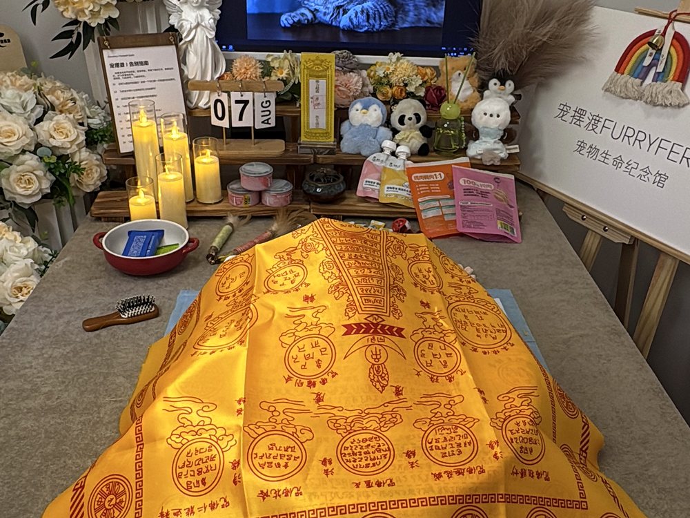 宠物告别仪式现场布置